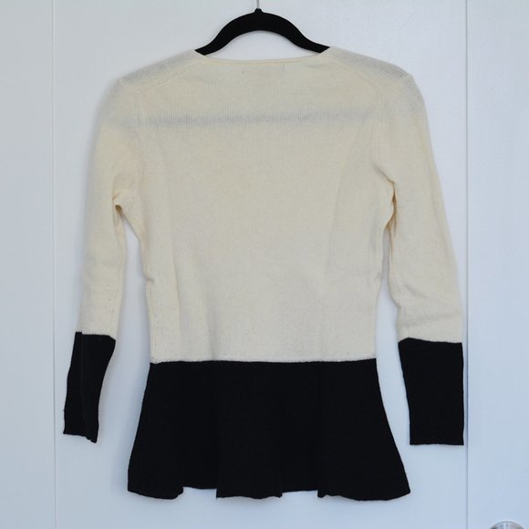 Banana Republic Colourblock Wool/Cashmere Sweater - Picture 3 of 8